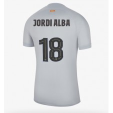 Barcelona Jordi Alba #18 Tredje Tröja 2022-23 Korta ärmar